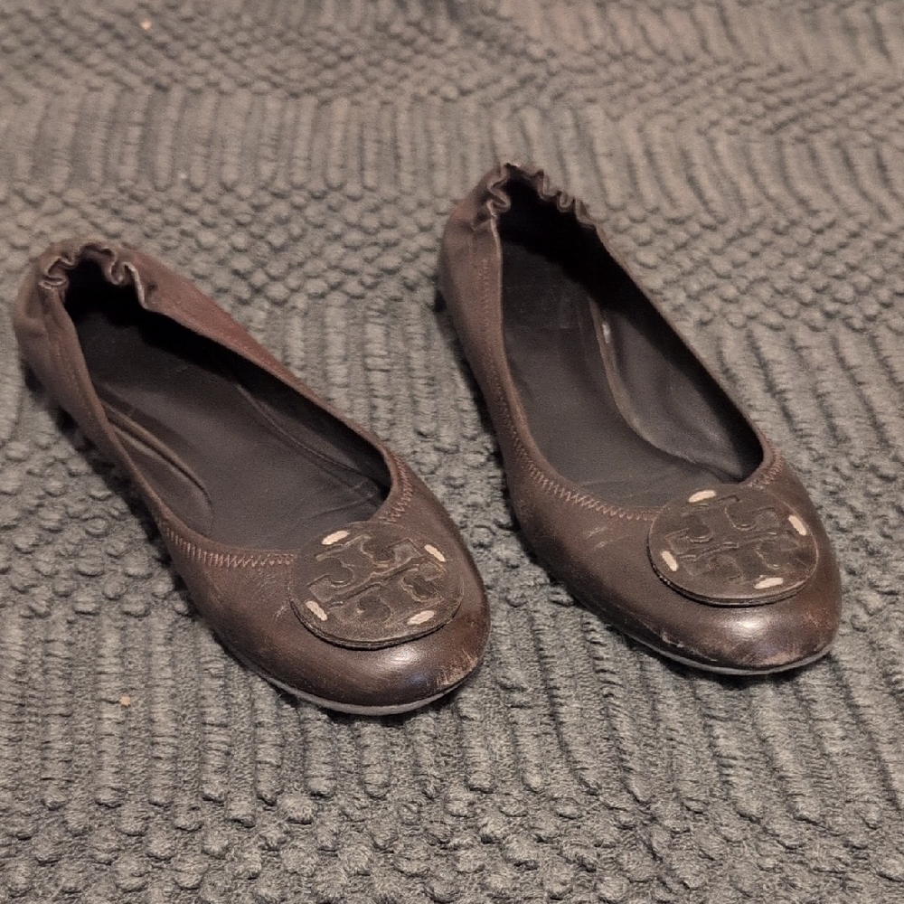 Authentic Designer Tory Burch Flats Shoes Size 7‎